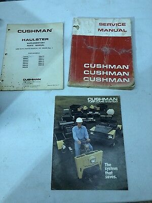 Cushman Truckster 898634 Service Manual